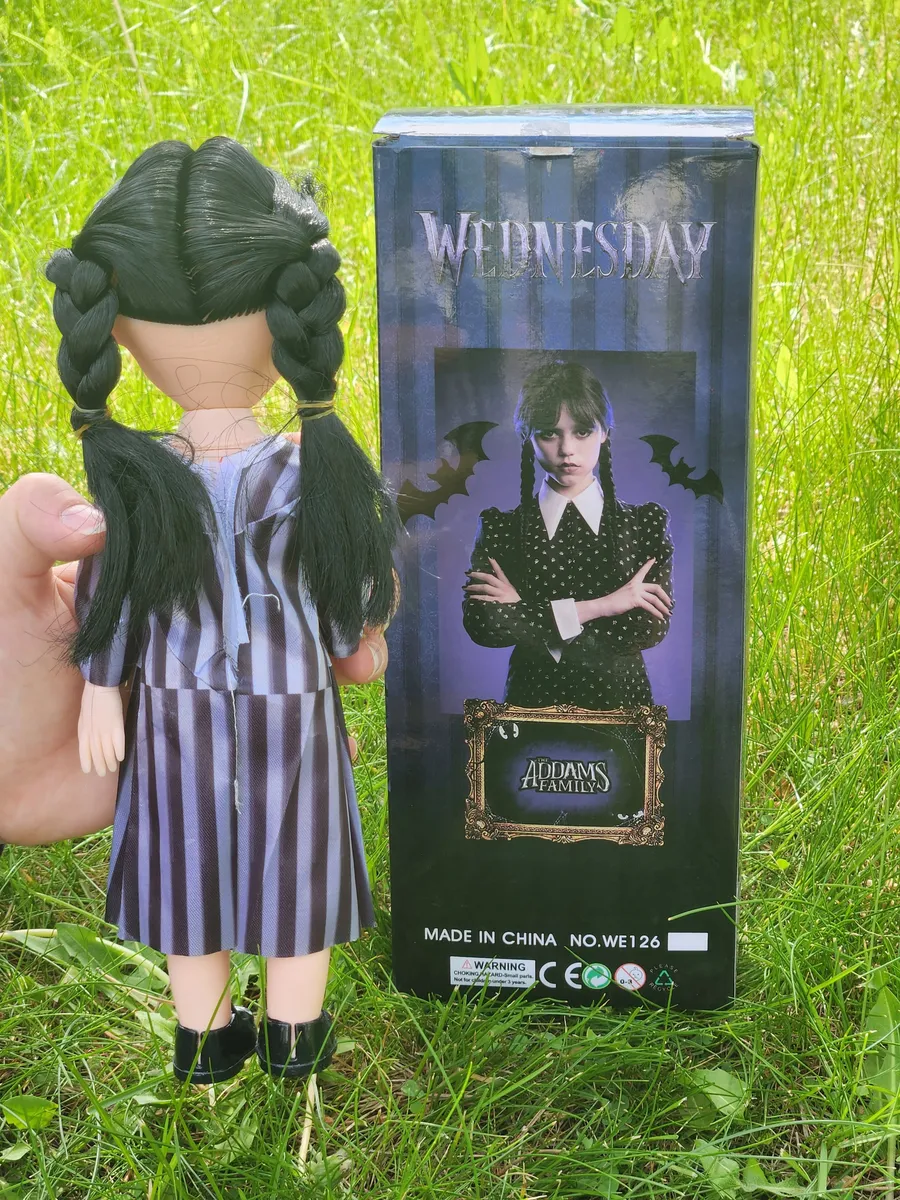 Кукла Уэнсдэй музыкальная Венсдей,Wednesdey — изображение 3