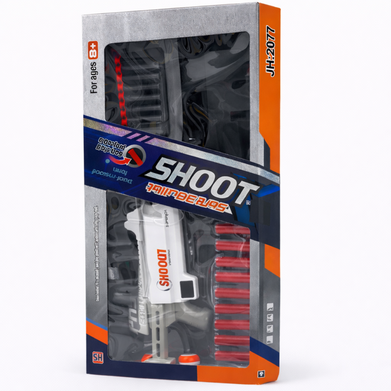 Игрушечный бластер SHOOT с мягкими пулями