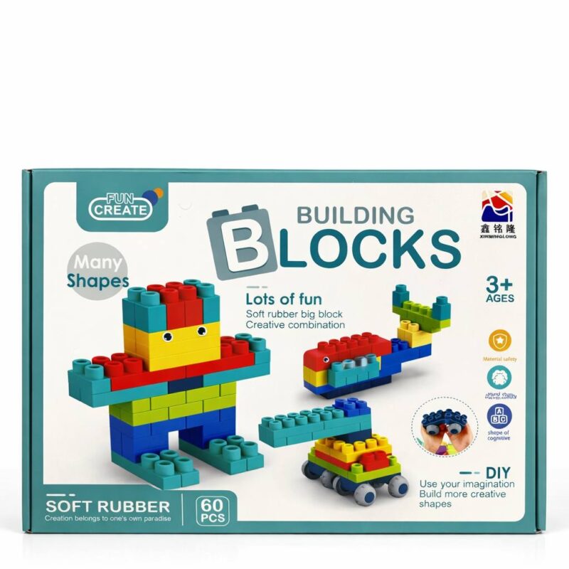 Конструктор Building Blocks, 60 деталей