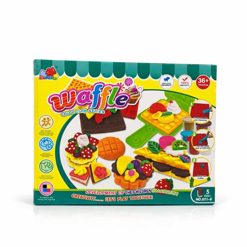 Набор для лепки вафельница пластилин