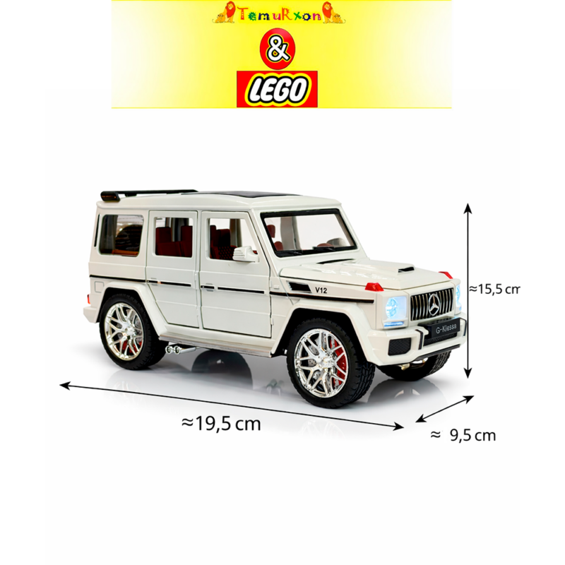Игрушечный внедорожник (стиль G-Class), масштабная модель