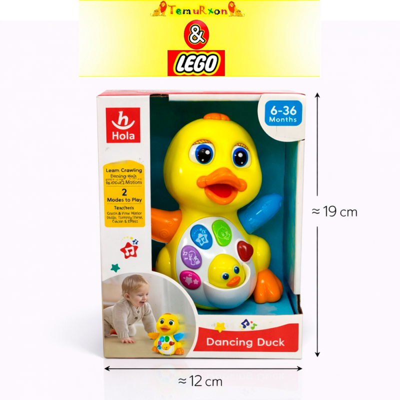 Музыкальная развивающая игрушка Hola Dancing Duck (Танцующая уточка)
