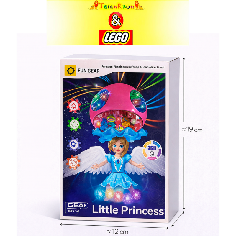 Интерактивная летающая кукла «Little Princess» со светом и музыкой