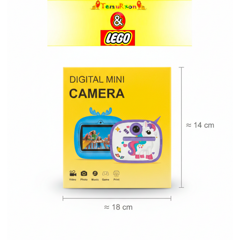 Детская цифровая камера Digital Mini Camera — фотоаппарат для детей