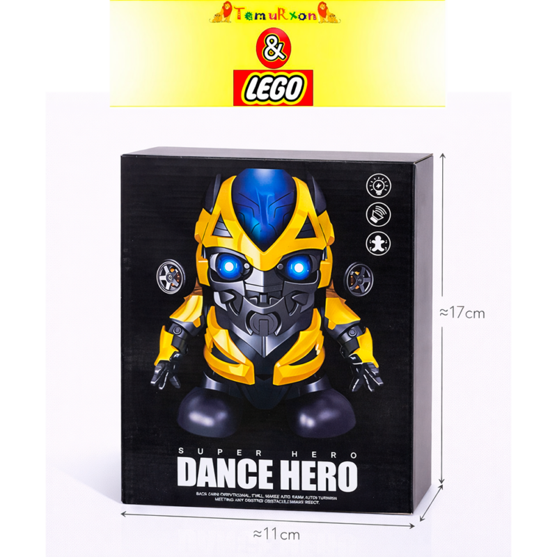 Интерактивный танцующий робот Dance Hero со светом и музыкой (3+)