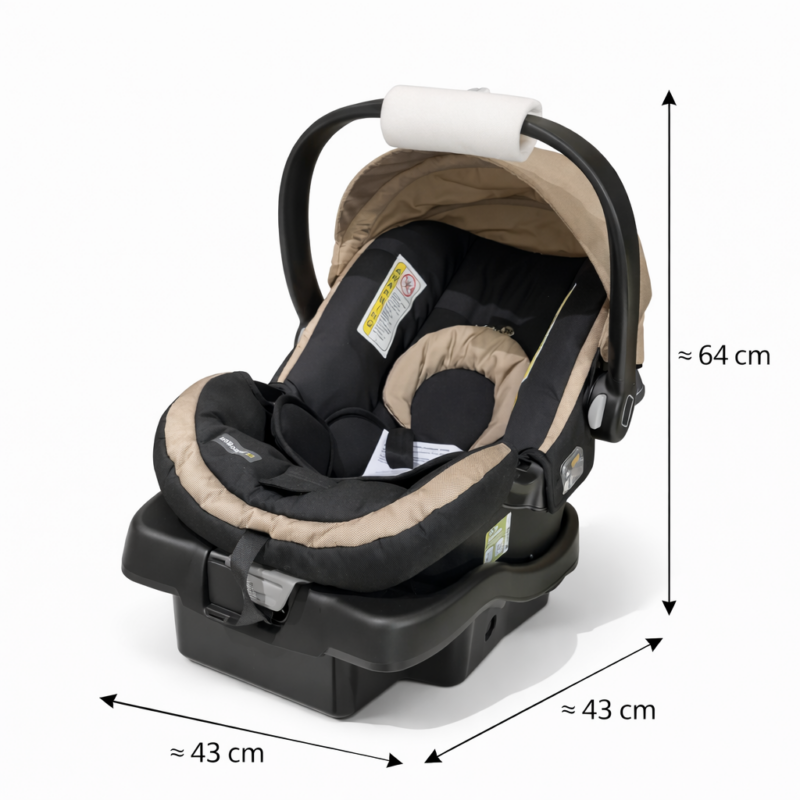 Детская автолюлька Classic Beige