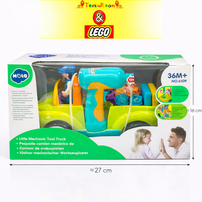 Hola Little Mechanic Tool Truck — игровой набор «Маленький механик» (36M+)