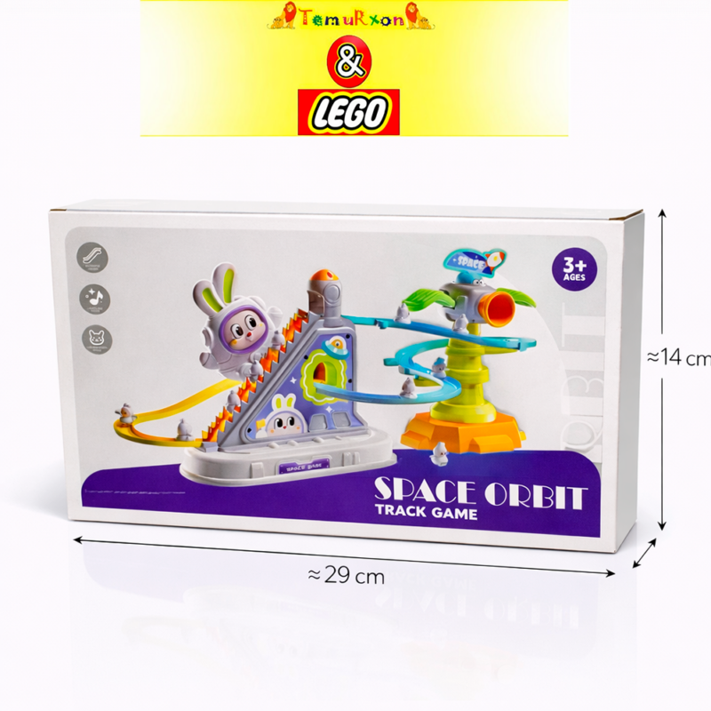 Развивающая трек-игра Space Orbit Track Game (космический трек), 3+
