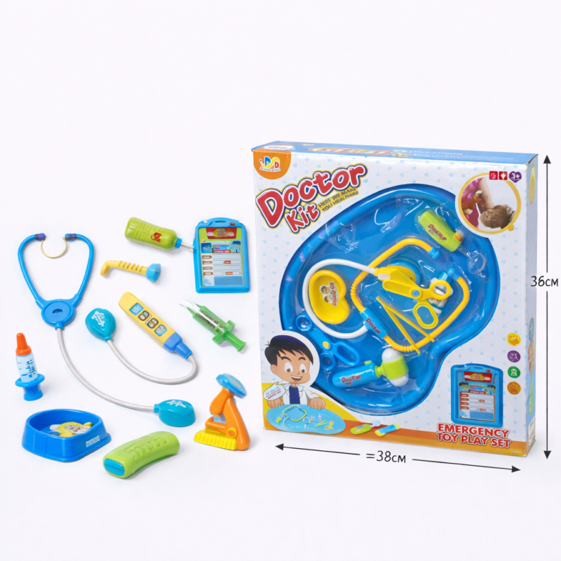 Детский набор доктора Doctor Kit - медицинский игровой набор с аксессуарами 3+