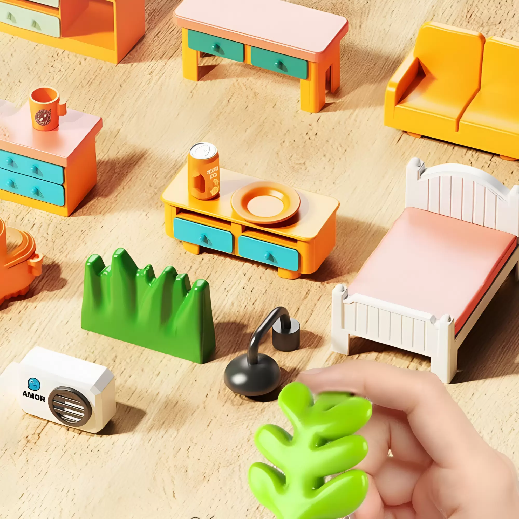 Детский конструктор дом 186 деталей Genius Architect 3+ | развивающий набор — изображение 4
