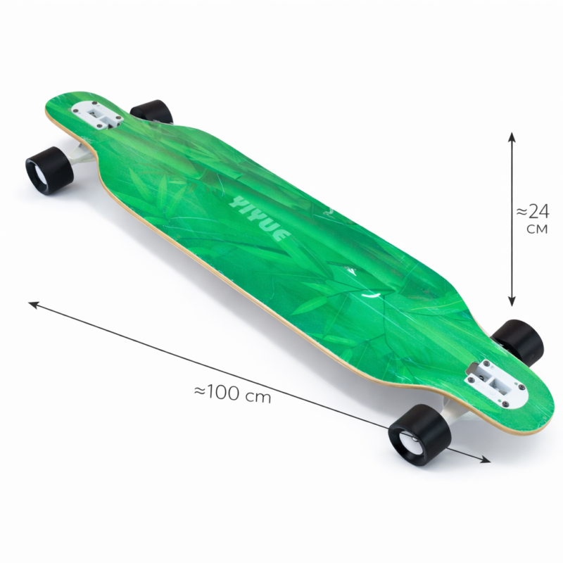 Лонгборд HIFUE 100 см – большой скейтборд для подростков и взрослых