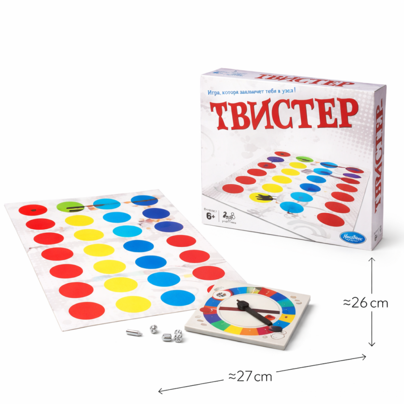 Настольная игра Твистер – активная игра для детей и семьи