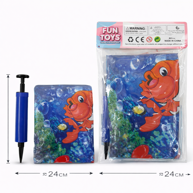 Детский водный коврик 24 см – компактная развивающая игрушка для малышей