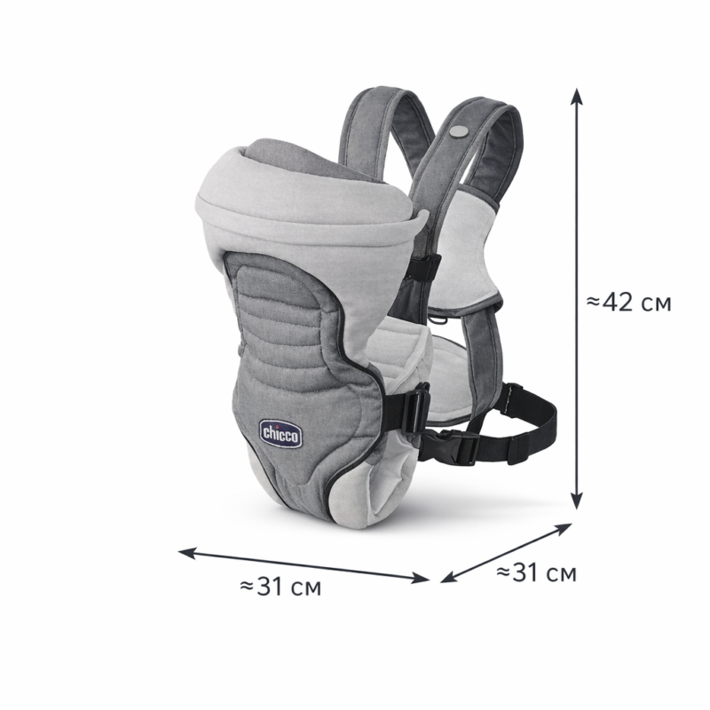 Эргономичный рюкзак-кенгуру Chicco с поддержкой спины