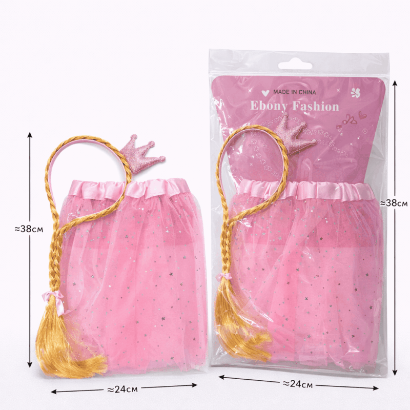 Набор принцессы для девочки — юбка, ободок и аксессуары