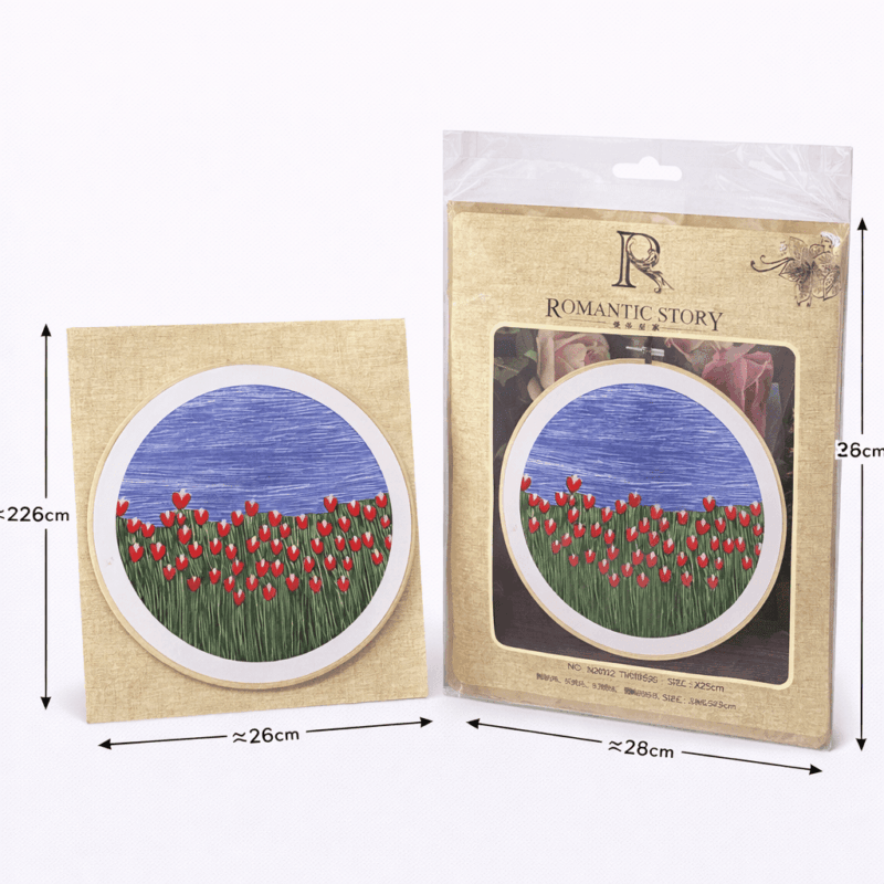 Набор для вышивания для девочек Romantic Story детское творчество с иглой