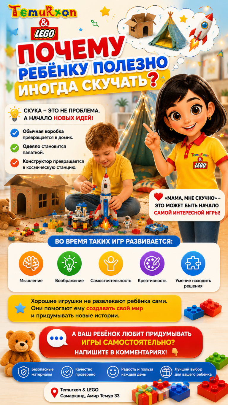 Почему ребёнку полезно иногда скучать?