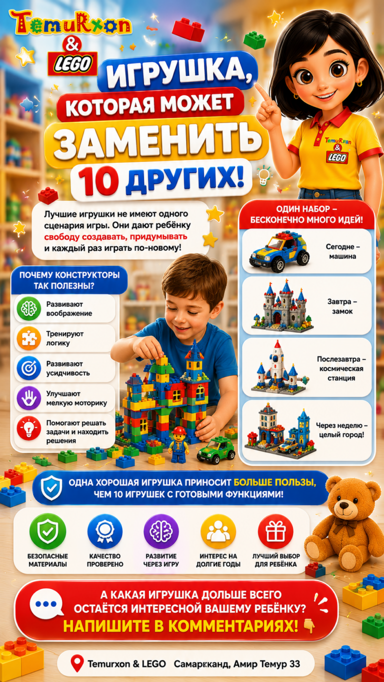Игрушка, которая может заменить 10 других