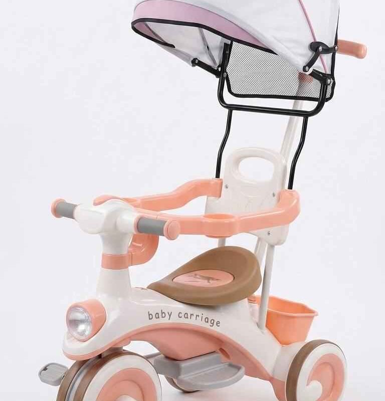 Детский трёхколёсный велосипед Baby Carriage