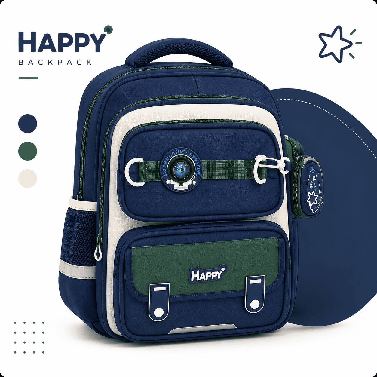 Школьный рюкзак Happy Backpack