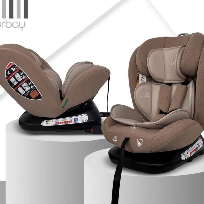 Детское автокресло Burbay 360° ISOFIX 0–36 кг