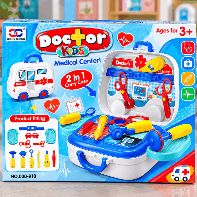 Детский набор доктора Xiong Cheng Doctor Kids 2 в 1