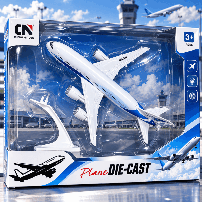Самолёт Plane Die-Cast Cheng Ni Toys 3+