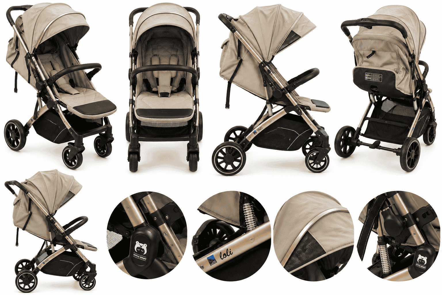 Детская коляска INING BABY B1-S